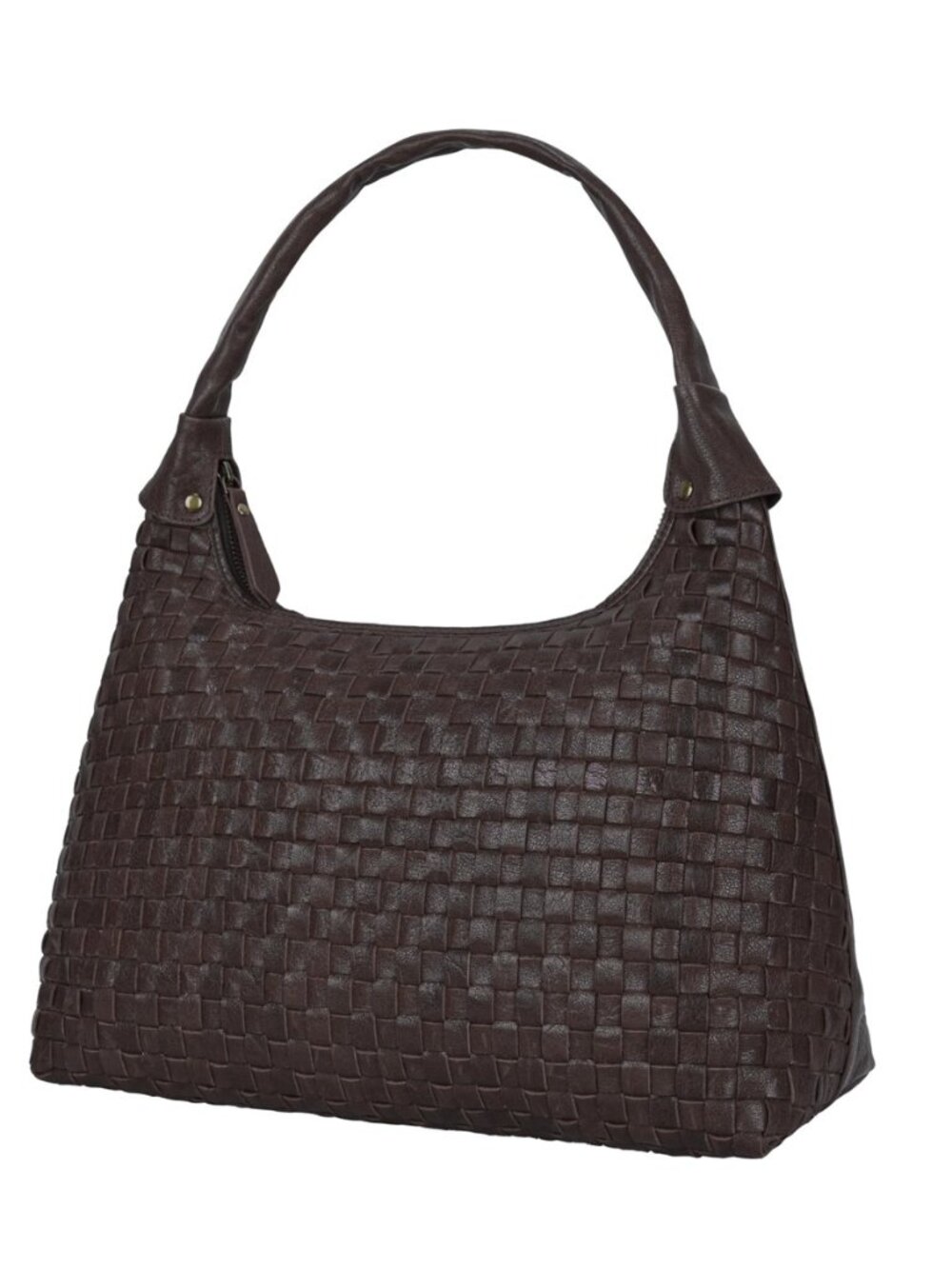 Allison Braided Leather Tote Bag for Women
